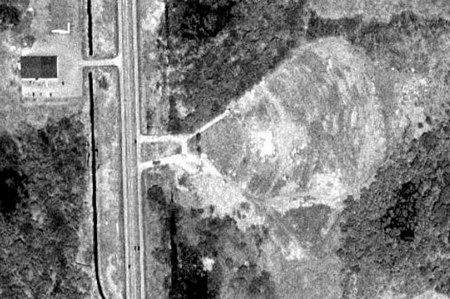 Northside Drive-In Theatre - Aerial - Photo From Terraserver